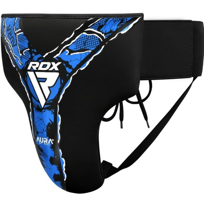 Захист паху RDX F17 New Aura Groin Guard S Чорно-синій (2977526457)