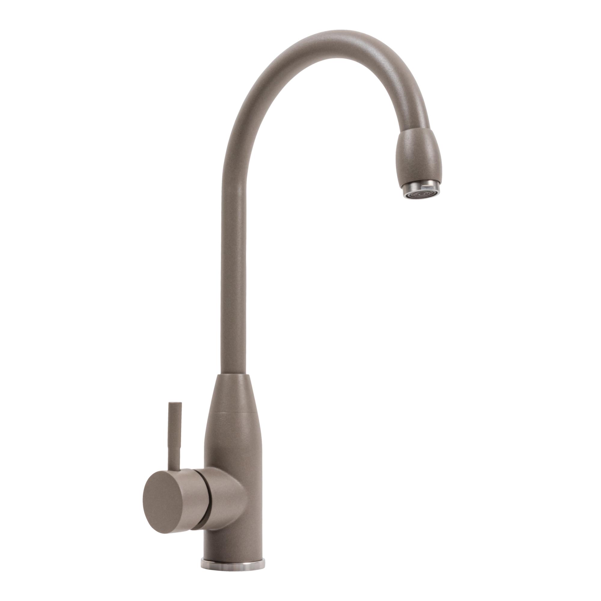 Смеситель для кухни Platinum 26 FHP 7456 PLS-A41065 однорычажный Коричневый (215796)