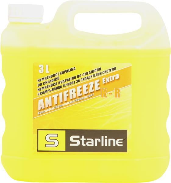 Антифриз концентрований STARLINE NA KR-3 Extra KR -74 3 л Жовтий