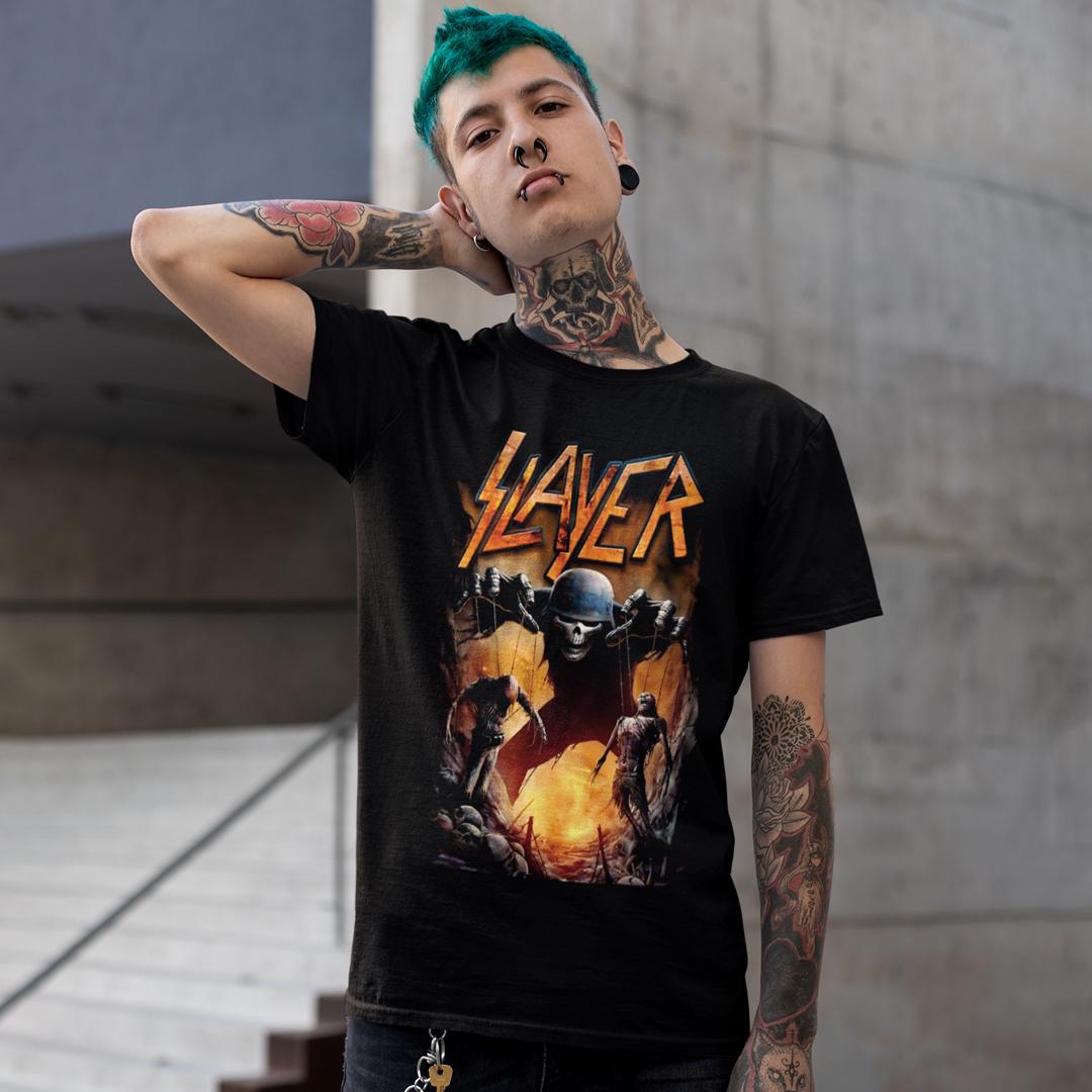 Футболка унисекс Slayer Puppeteer L Черный (0000010192)