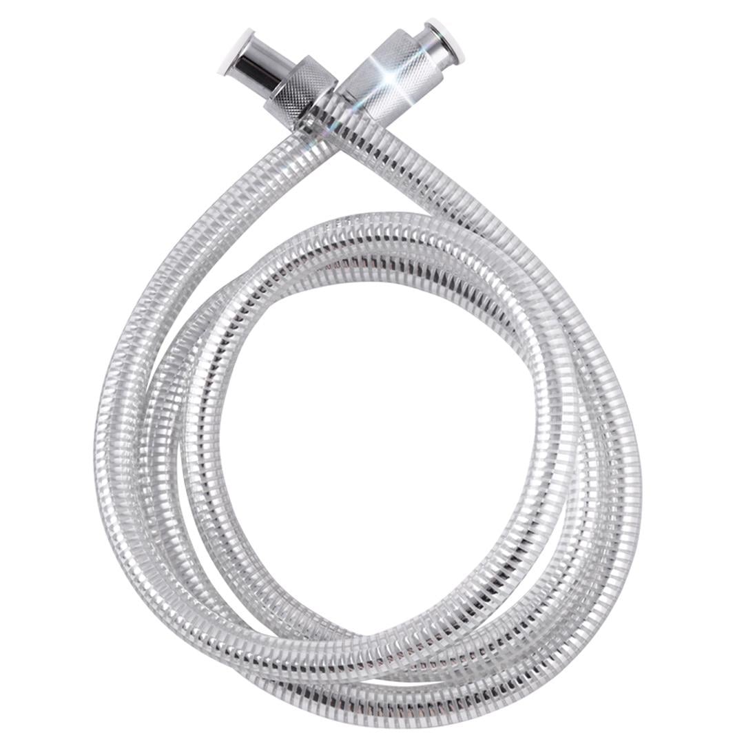 Шланг для душа BRS Zerix ПВХ 1/2" 200 см Серебристый (582091324) Шланг для душа BRS Zerix ПВХ 1/2" 200 см Серебристый (582091324)