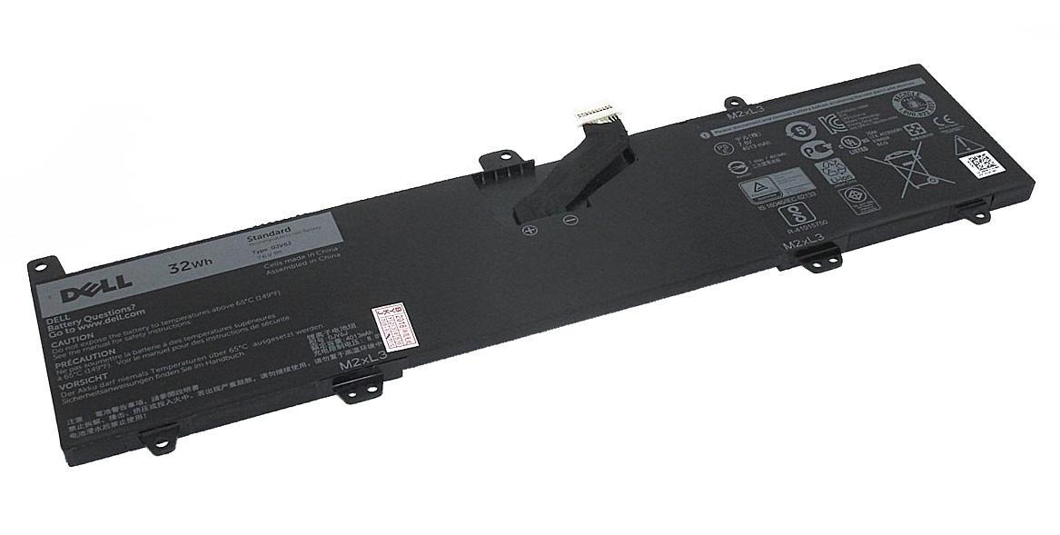 Аккумулятор для ноутбука Dell 0JV6J Inspiron 3168 7,6 V 4013 mAh Black (062444)