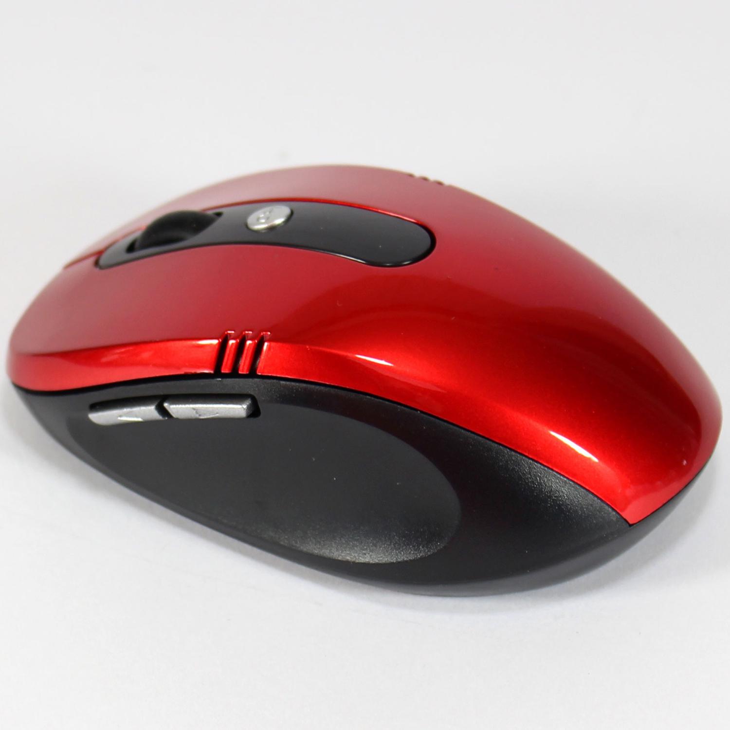 Комп'ютерна  мишка Mouse Wireless DPI-108 2.4G Червона (2a49dbd3)