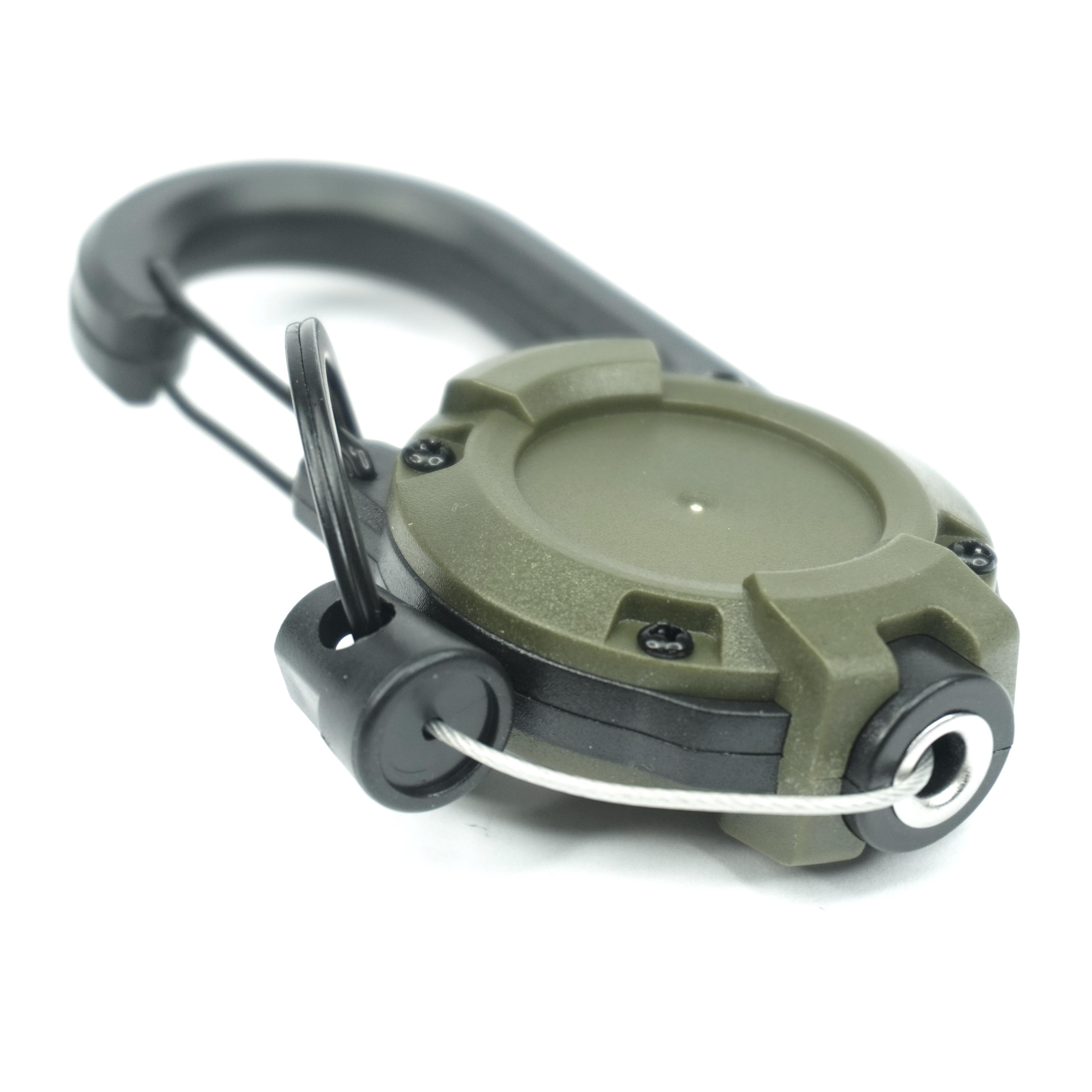 Ретрактор військовий с карабіном та тросом (031235) - фото 4 Ретрактор військовий с карабіном та тросом (031235) - фото 4