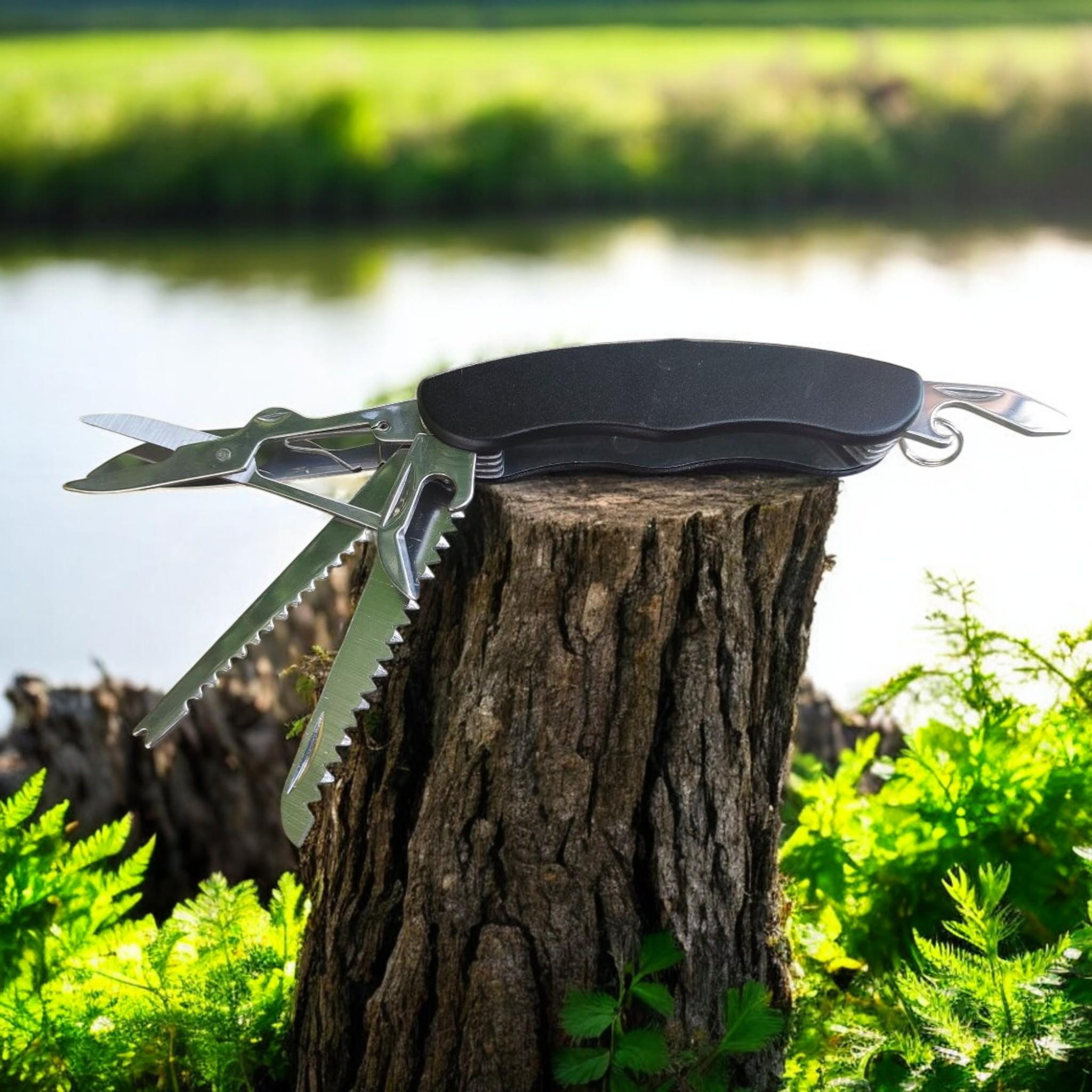 Мультитул-ніж ProMax 6в1 Black (25713403) - фото 4 Мультитул-ніж ProMax 6в1 Black (25713403) - фото 4