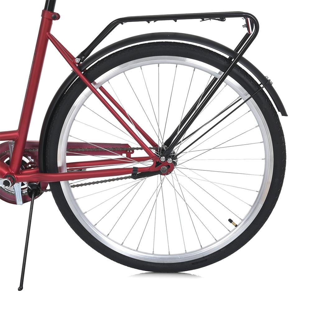 Велосипед с корзиной и багажником Красный (MTB2804-1K) - фото 3