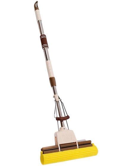 Швабра з віджимом телексоп Мій Дім Middle Soft з м'якою губкою 28х6х95х120 см (SMD10157) Швабра з віджимом телексоп Мій Дім Middle Soft з м'якою губкою 28х6х95х120 см (SMD10157)