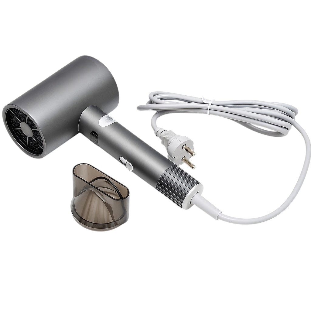 Фен Rainberg RB-2253 2000 Вт ионизация/насадка-концентратор Серый (ML-05270)