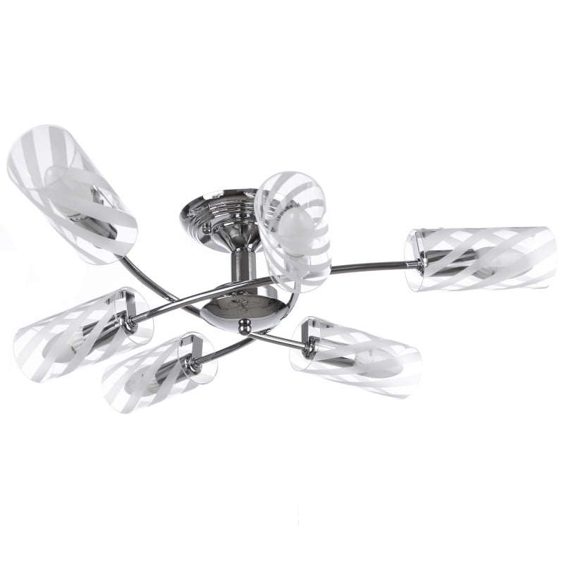 Люстра Brille LK-90S/6 E14 CH (L66-030)