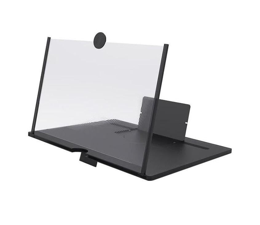Увеличитель-подставка экрана телефона 3D 12'' Black (000560031)