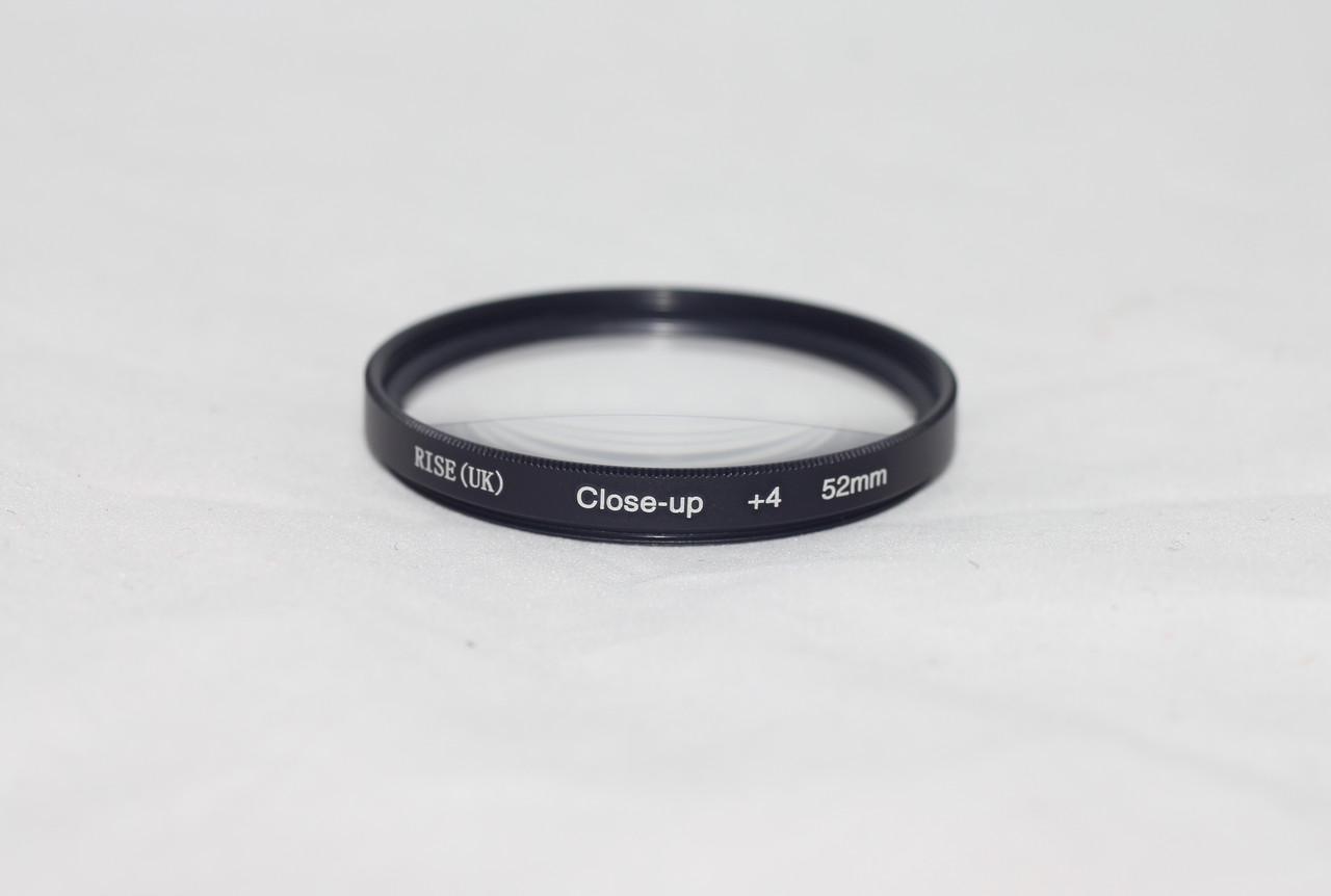 Світлофільтр макролінза Close UP +4 Rise UK D 52 мм (341596638)