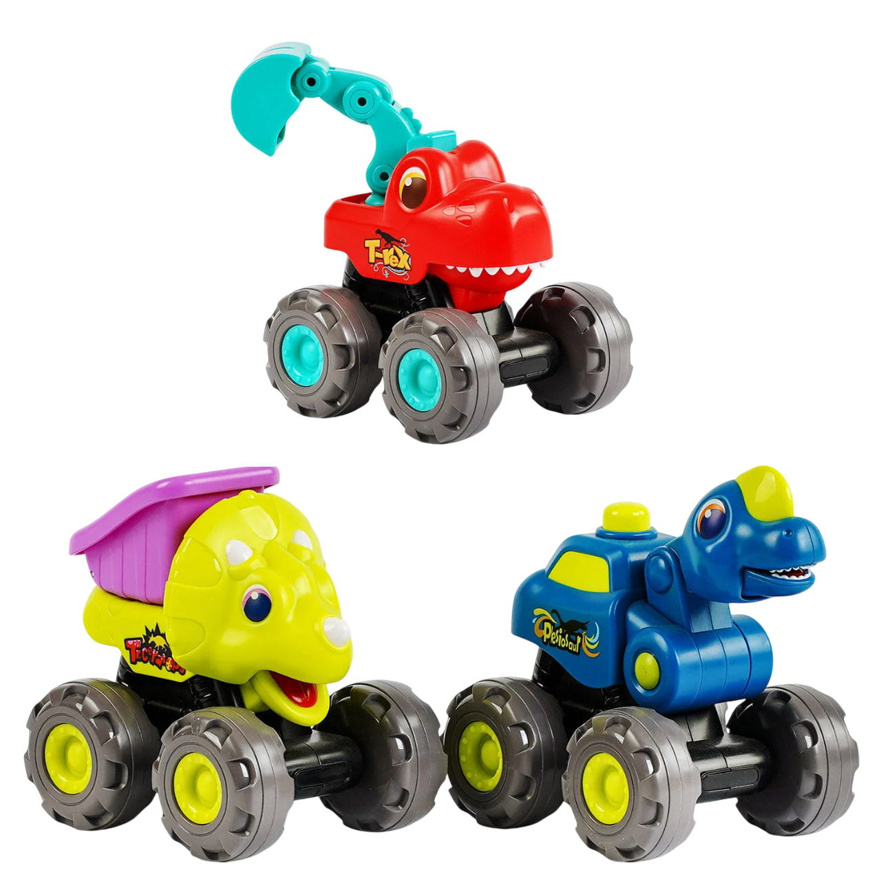 Набор машинок детский Hola 3 машинки/инерция Multicolor (120717)