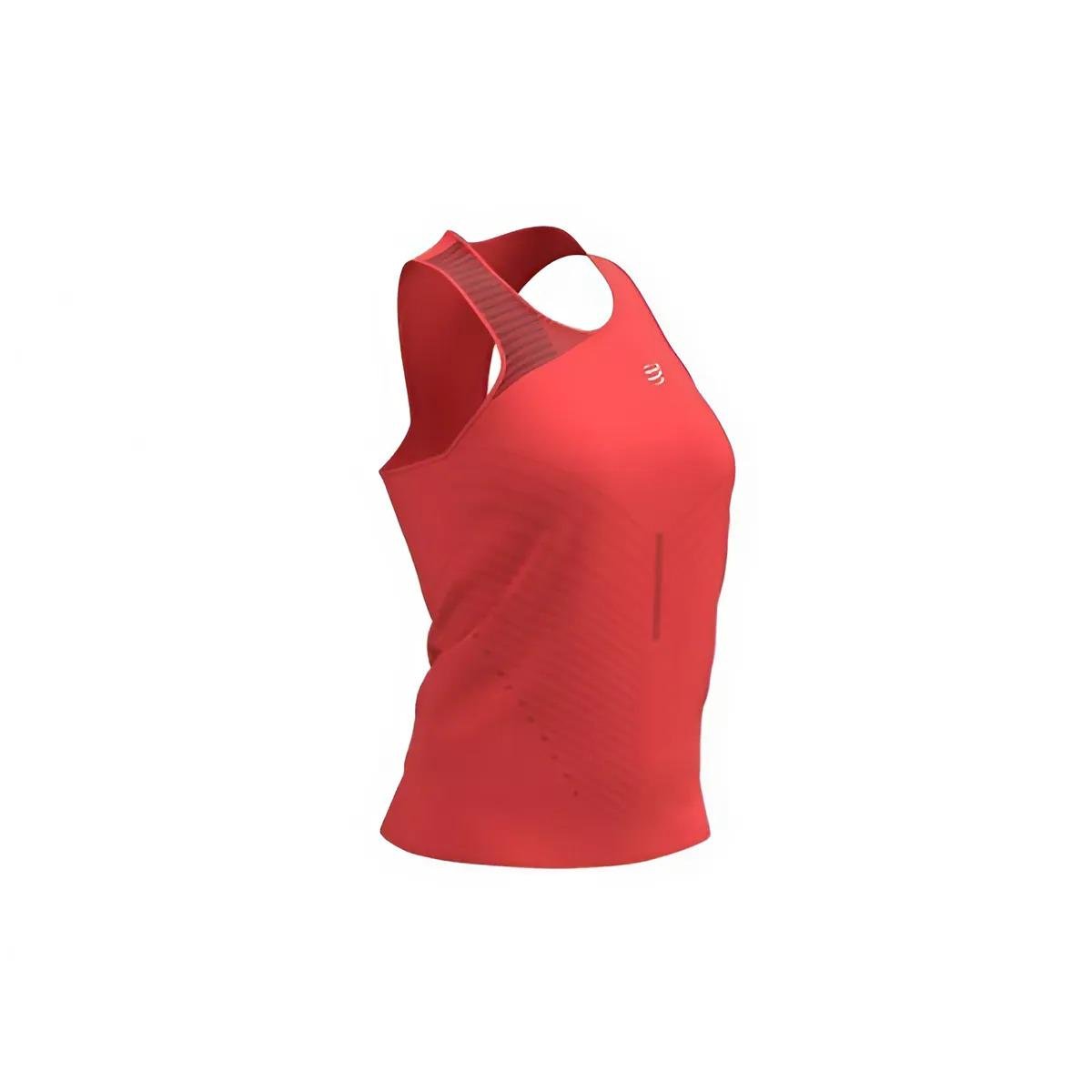 Майка женская Compressport Performance Singlet W 2025 S Buff Orange (ATSW7444033S)