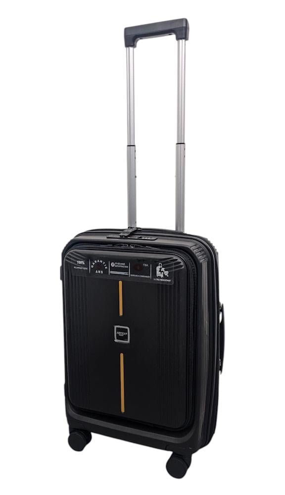 Чемодан малый под ручную кладь Airtex 647 полипропилен S Черный - фото 1 Чемодан малый под ручную кладь Airtex 647 полипропилен S Черный - фото 1