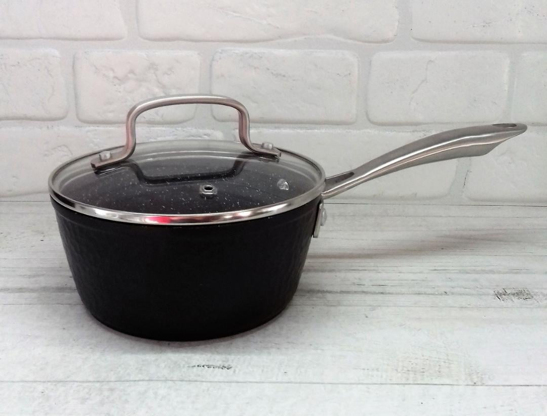 Ківш з кришкою Edenberg мармурове покриття 1,5 л (EB-3673) - фото 3 Ківш з кришкою Edenberg мармурове покриття 1,5 л (EB-3673) - фото 3