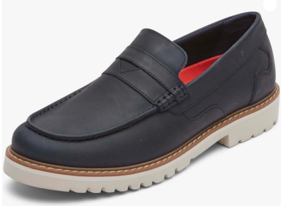 Туфли мужские Rockport р. 47,5 Синий (M680317)