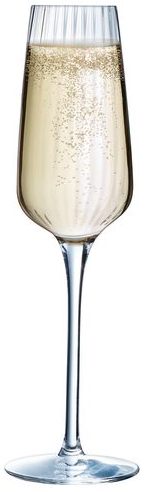 Набор бокалов для шампанского C&S SYMETRIE 210 мл хрустальное стекло 6 шт. Krysta (V2697/1) - фото 2 Набор бокалов для шампанского C&S SYMETRIE 210 мл хрустальное стекло 6 шт. Krysta (V2697/1) - фото 2