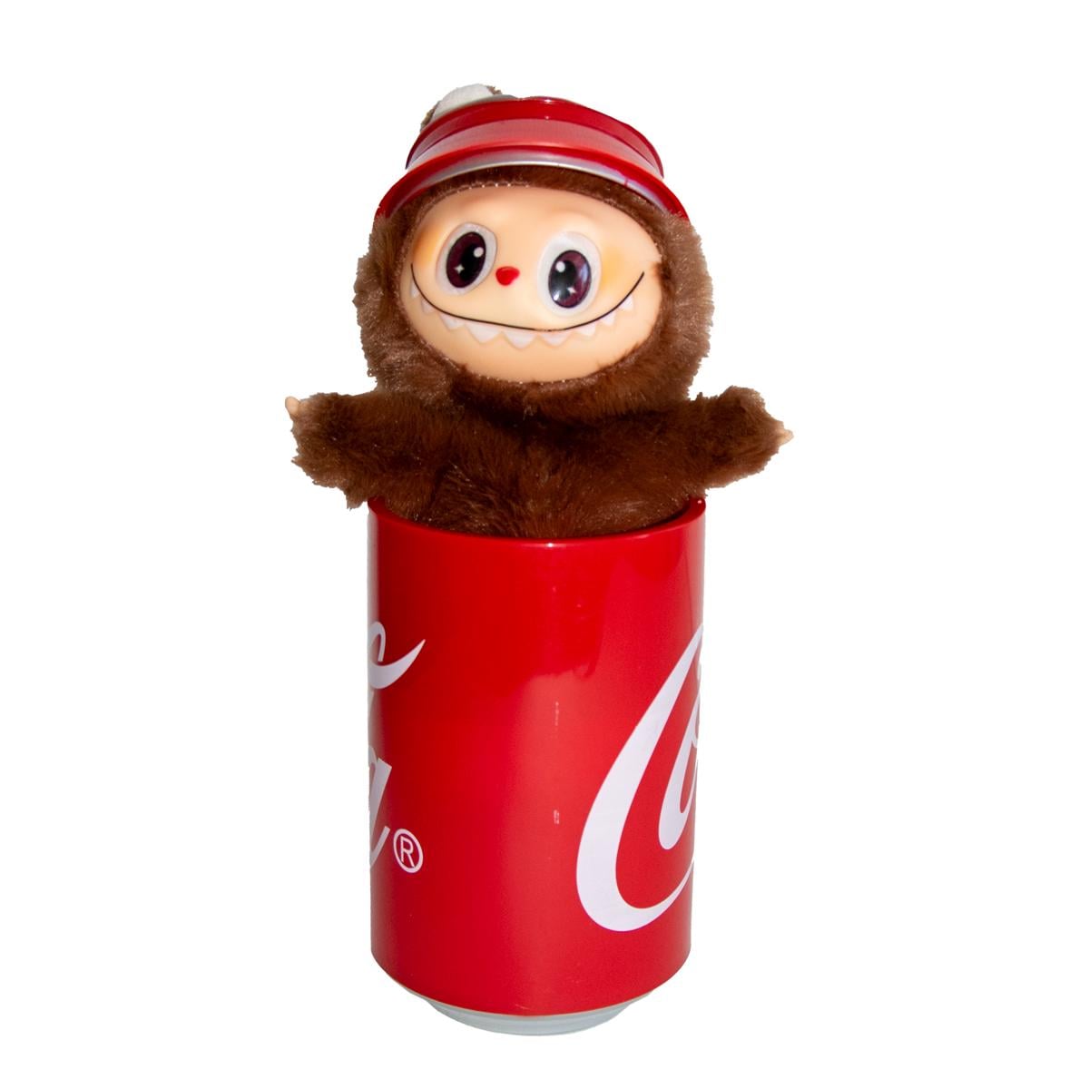 Игрушка плюшевая сувенирная фигурка Labubu Pop Mart The Monsters Коричневый (1011037-Brown)