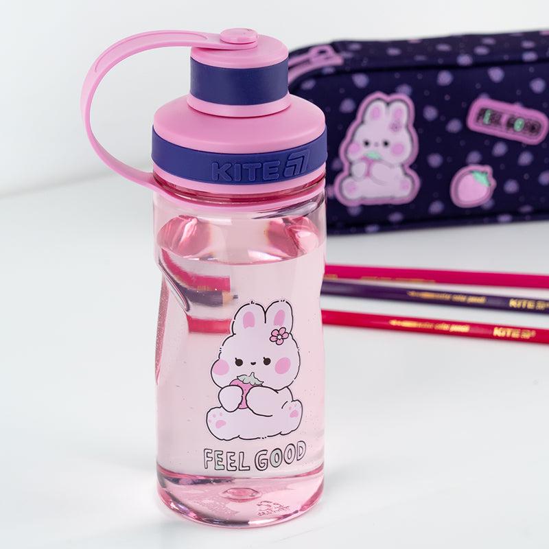 Детская бутылочка для воды KITE Feel Good 500 мл Лиловый (K25-397-2) - фото 5