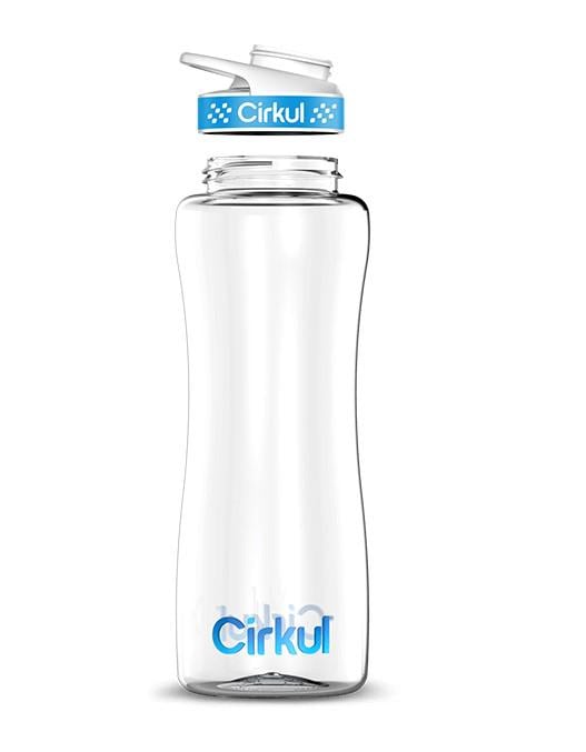 Пляшка для води Cirkul з кришкою пластикова 950 мл Блакитний (40597) - фото 1