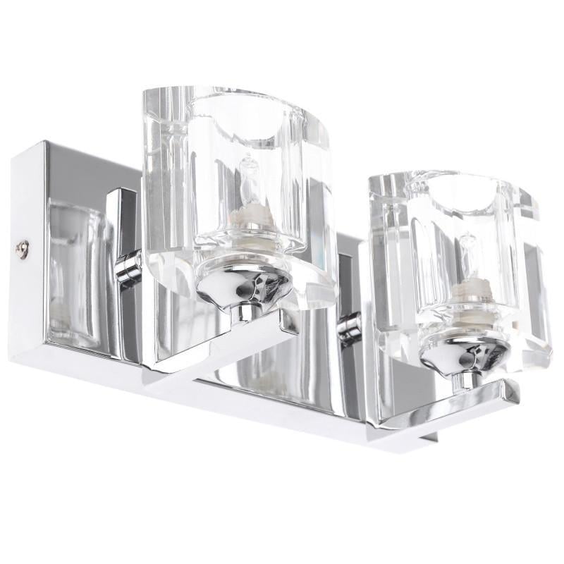 Бра галогенное настенное накладное Brille BR-01 117W/2 G9 CHR L38-136