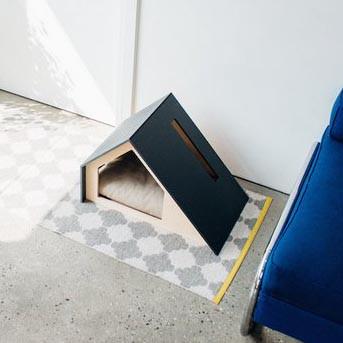 Будка для собаки з дерева Лусіо Венге/Бланже (БДК-00171201) - фото 3 Будка для собаки з дерева Лусіо Венге/Бланже (БДК-00171201) - фото 3