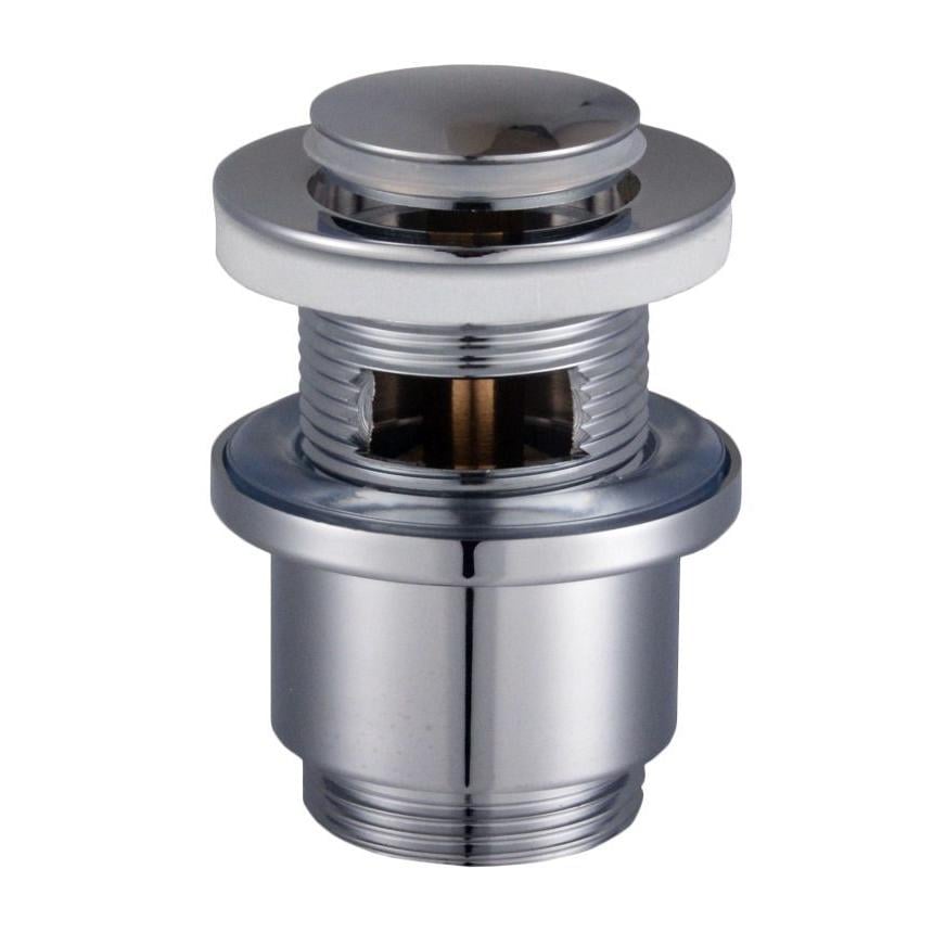 Донный клапан нажимной для раковины Globus Lux HG-041B 000020800 с переливом Хром (107945) Донный клапан нажимной для раковины Globus Lux HG-041B 000020800 с переливом Хром (107945)