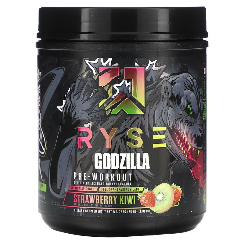 Предтренировочный комплекс Ryse Supps Godzilla Pre-Workout Strawberry Kiwi 738 g