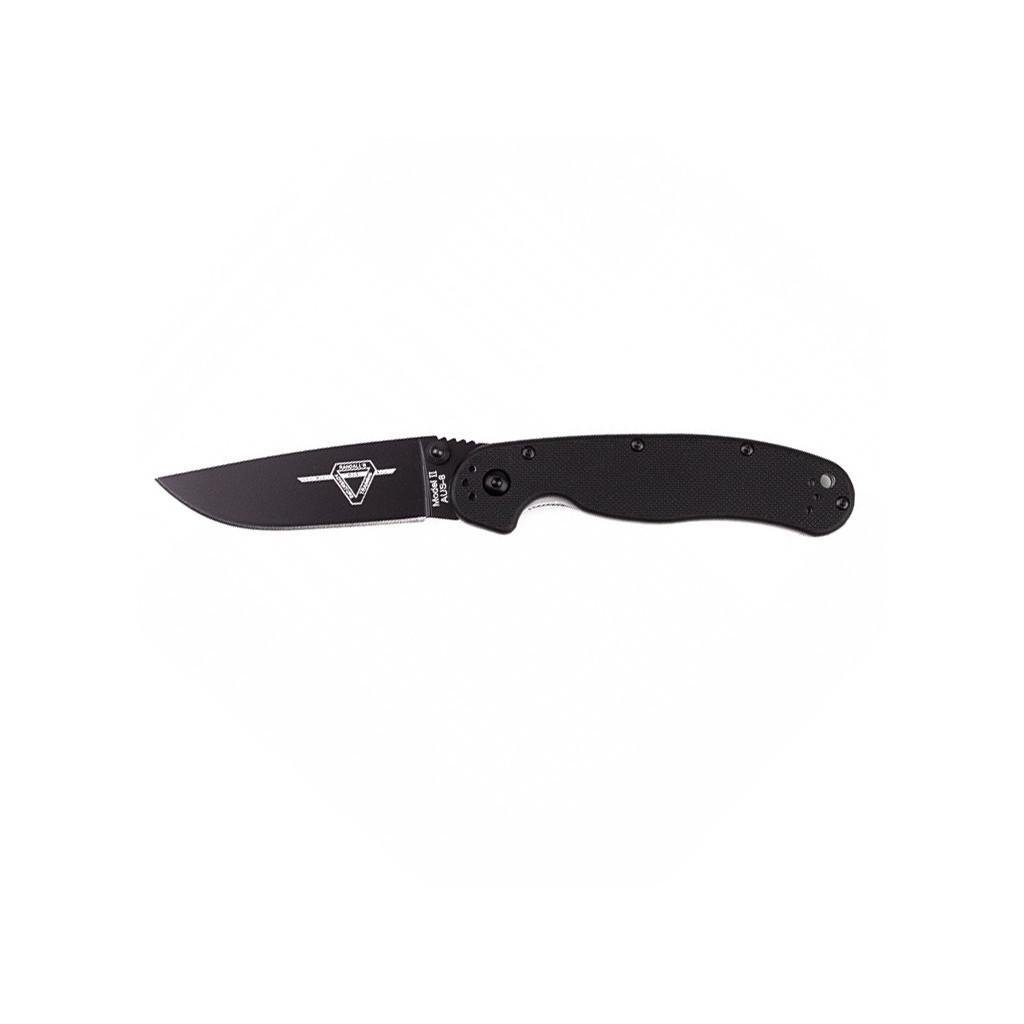 Нож Ontario RAT II BP Handle and Blade Black (8861)