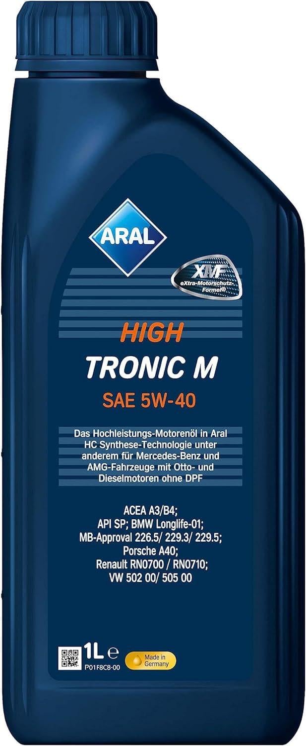 Моторна олива ARAL Hightronic M A3/B4 SP 5W-40 1 л (15F48C)