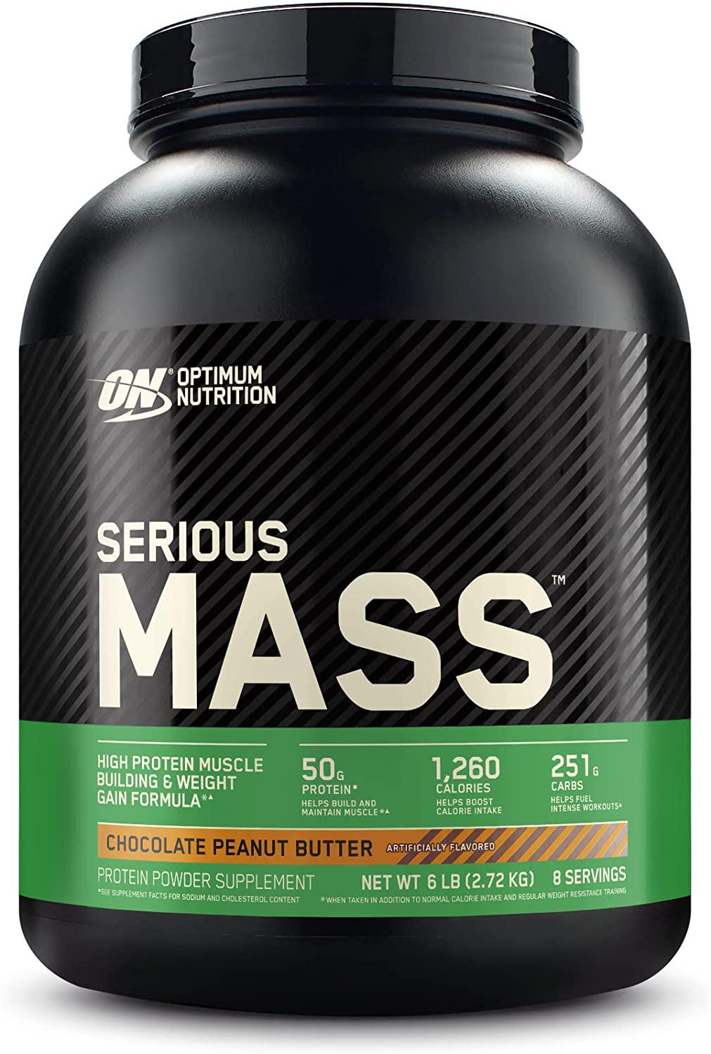 Гейнер Optimum Nutrition Serious Mass Chocolate Peanut Butter 2727 g