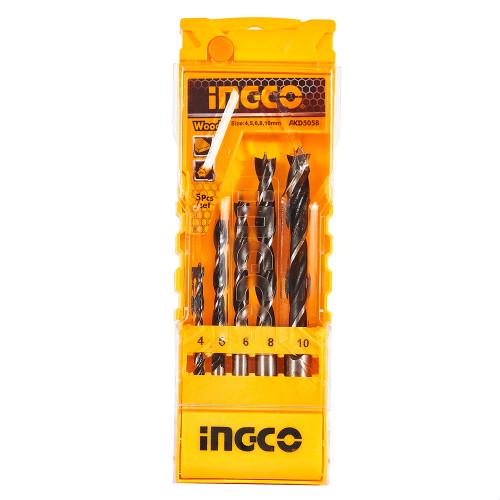 Набір свердел по дереву INGCO 4-10 мм коробка 5 шт. (000154834) - фото 3 Набір свердел по дереву INGCO 4-10 мм коробка 5 шт. (000154834) - фото 3