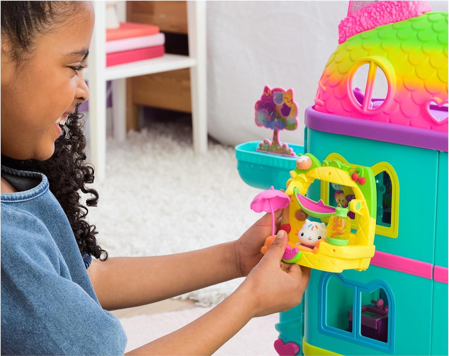 Набір ляльковий будиночок Gabby's Dollhouse Cakey's Fruit Smoothie Balcony Playset (3219548) - фото 6