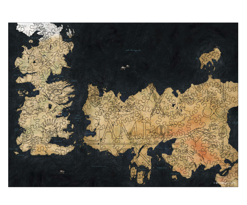 Пазл деревянный фигурный Woods Story Игра Престолов Карта Вестероса XL (wsgot001-XL) Пазл деревянный фигурный Woods Story Игра Престолов Карта Вестероса XL (wsgot001-XL)