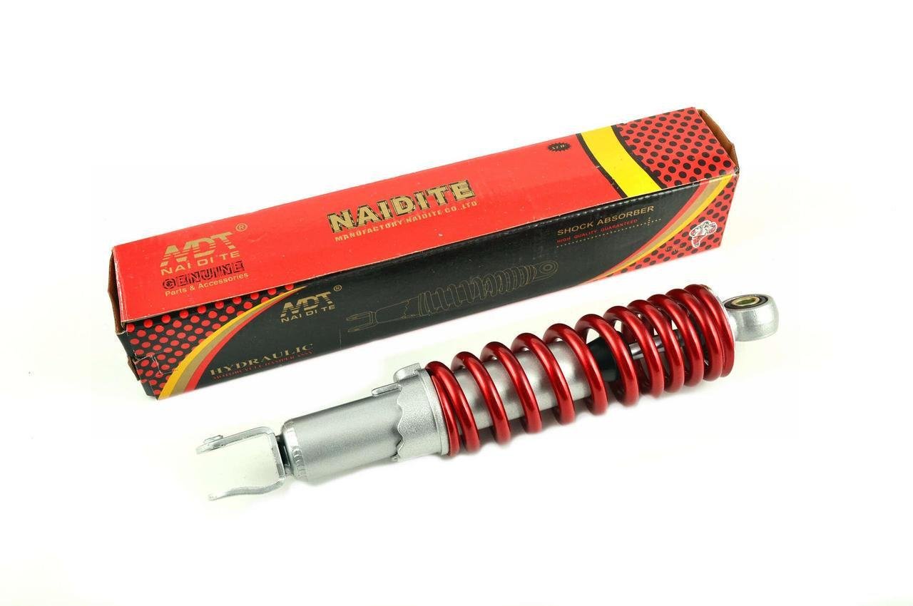 Амортизатор NDT GY6 регульований 340 мм Червоний металік (2177140242)