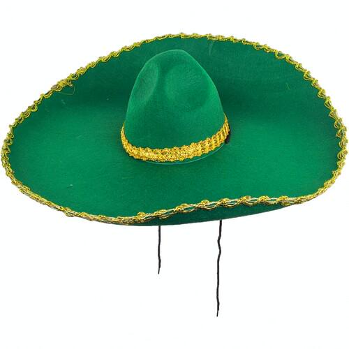 Сомбреро Мексиканец SETA Decor 19-271GR-GL