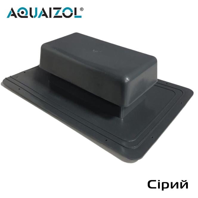 Аератор точковий KTV Aquaizol для бітумної черепиці 284х395х110 мм Графітовий (30138877) - фото 2 Аератор точковий KTV Aquaizol для бітумної черепиці 284х395х110 мм Графітовий (30138877) - фото 2