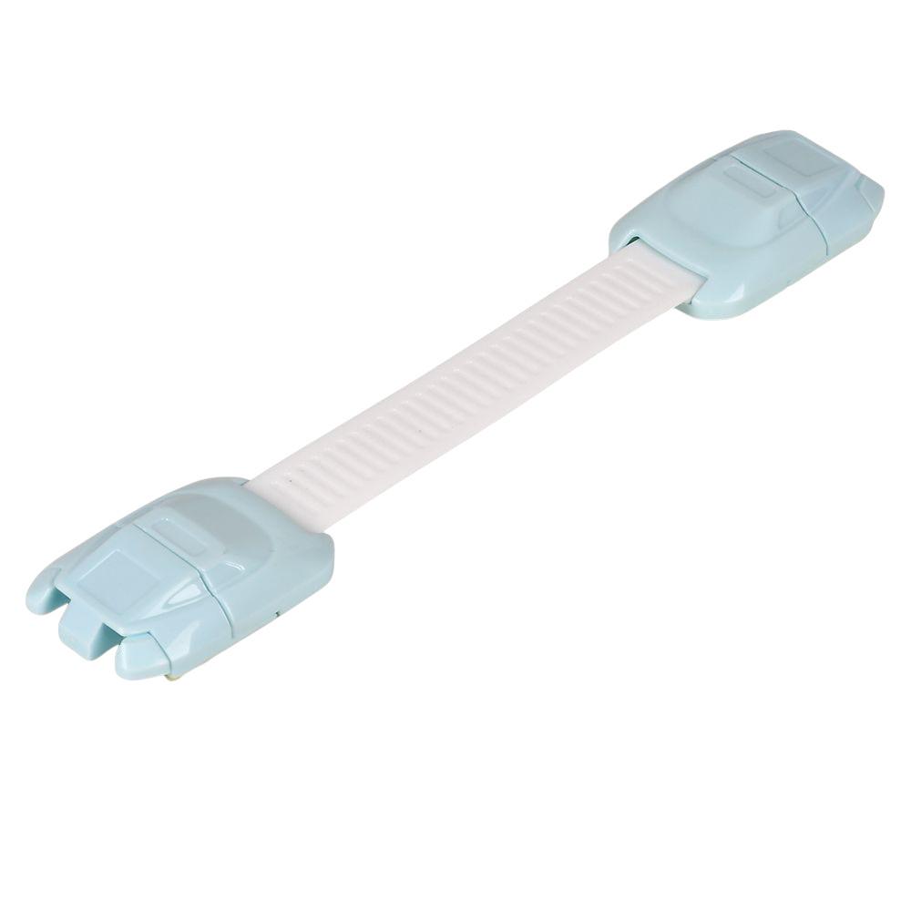 Замок-блокиратор на мебель Weikang R94782 от детей 21х4 см Белый с голубым (29596453) - фото 1 Замок-блокиратор на мебель Weikang R94782 от детей 21х4 см Белый с голубым (29596453) - фото 1