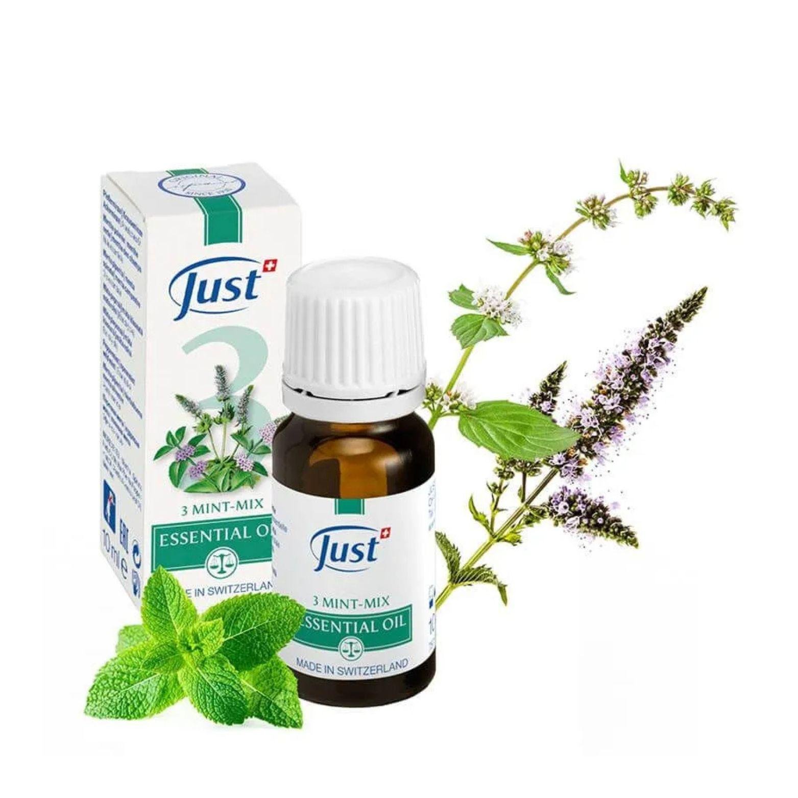 Композиция эфирных масел JUST Мятный Микс/3 Mint-Mix 10 мл