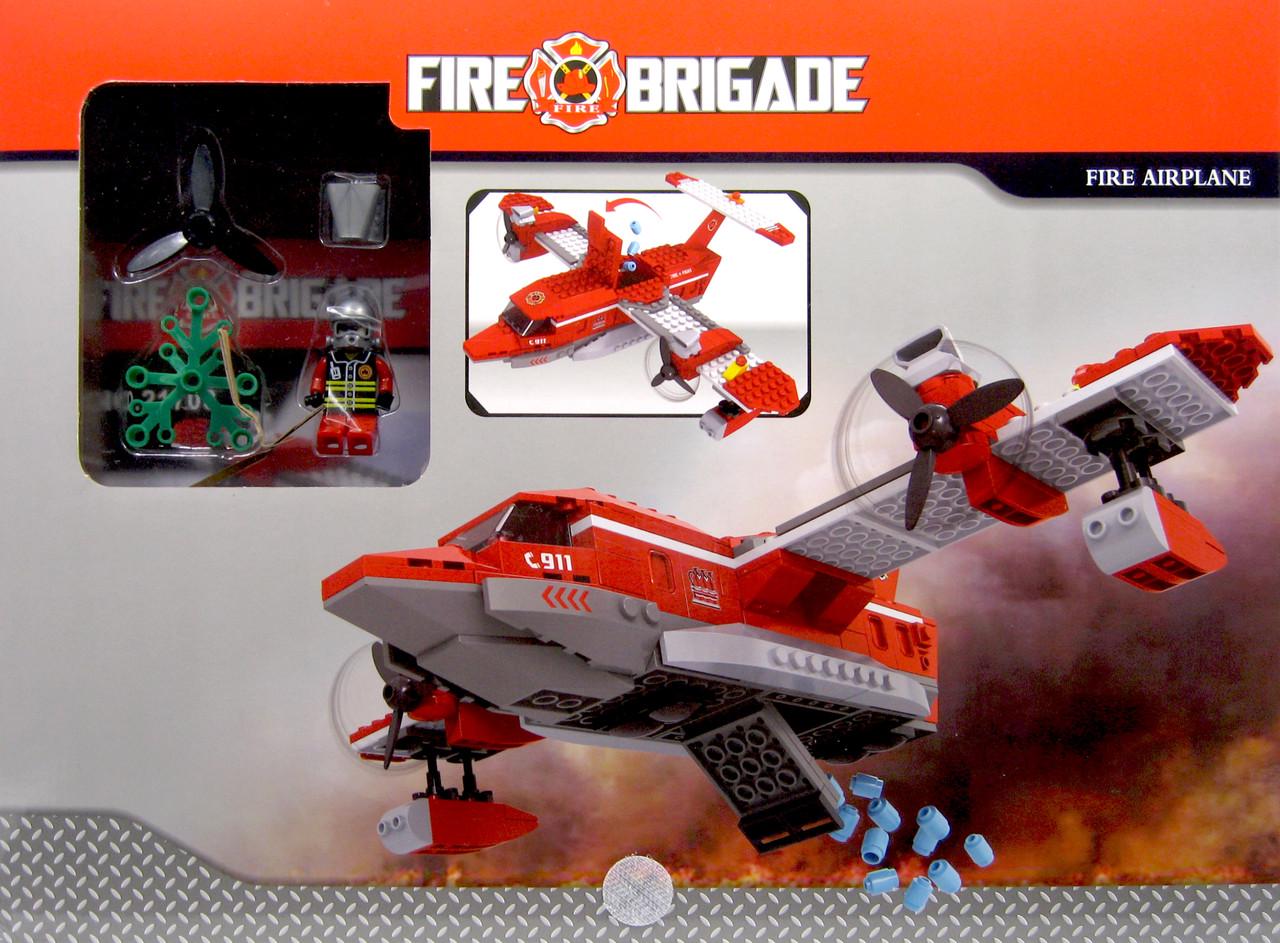 Конструктор Ausini 21703 Пожарный самолет 405 деталей 3 фигурки - фото 3 Конструктор Ausini 21703 Пожарный самолет 405 деталей 3 фигурки - фото 3