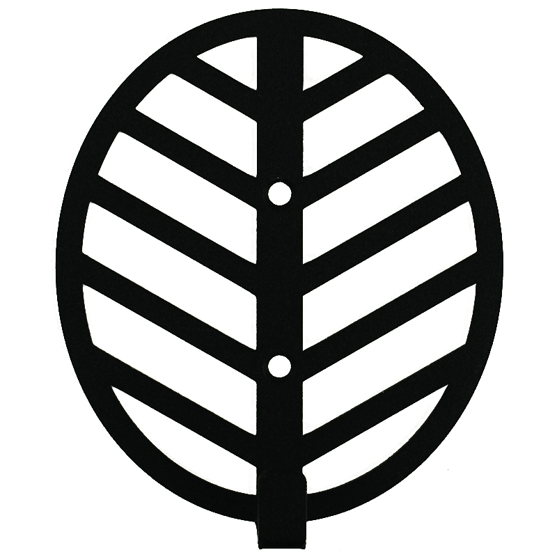 Вішалка настінна гачок Glozis H-095 10х9 см Mod Black (62860e8bda3ba85f783612e4)