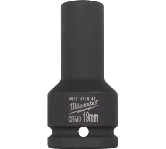 Головка Milwaukee IMPACT DUTY ShW 3/4 19 мм видовжена (4932471643)