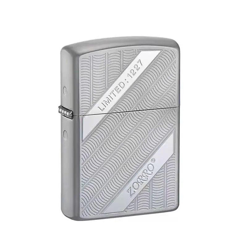 Набор для зажигалки бензиновая Zorro HL-365 Серебро (310880) - фото 4 Набор для зажигалки бензиновая Zorro HL-365 Серебро (310880) - фото 4