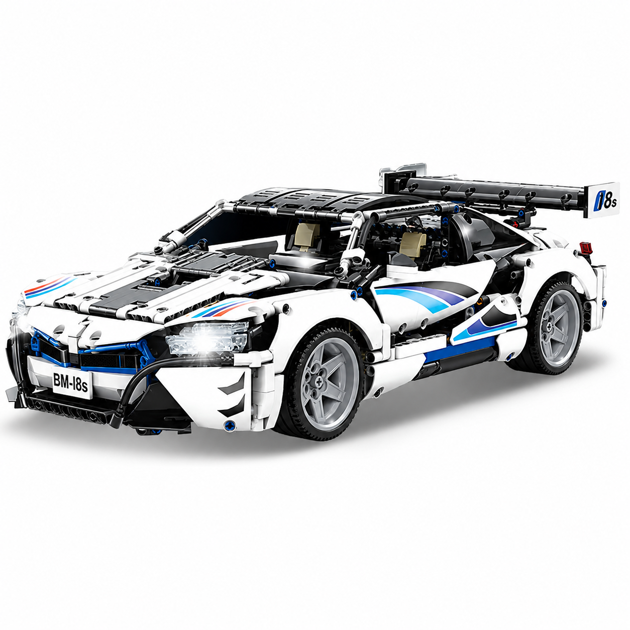 Конструктор спортивный автомобиль BM-18S 1:10 2110 деталей (1012-869-00)