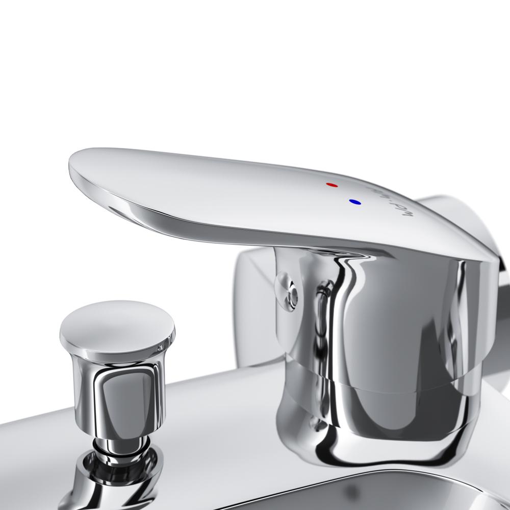 Змішувач для ванної AM.PM Like F8010000 одноважільний Хром (130118) - фото 3 Змішувач для ванної AM.PM Like F8010000 одноважільний Хром (130118) - фото 3