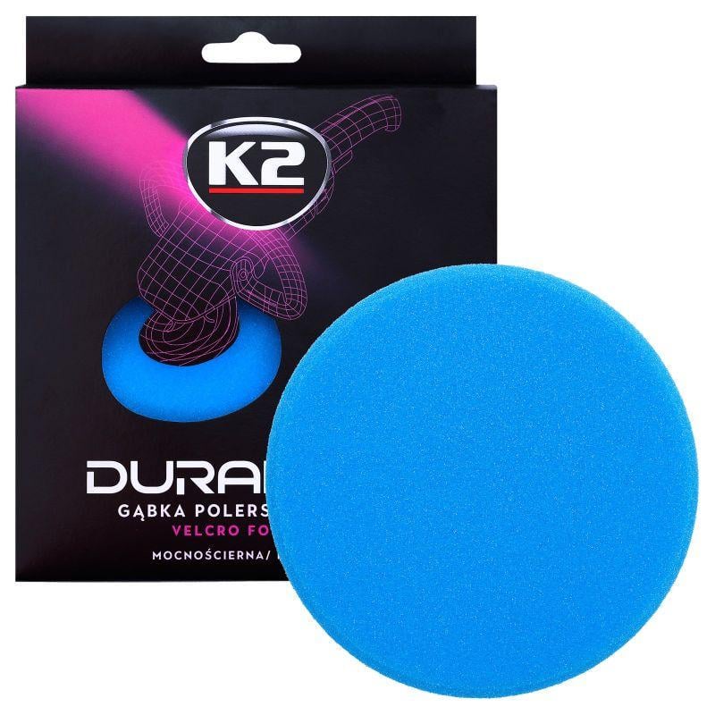 Губка для полировки K2 Duraflex на липучке 150 мм х 25 мм Голубой (2931772020)