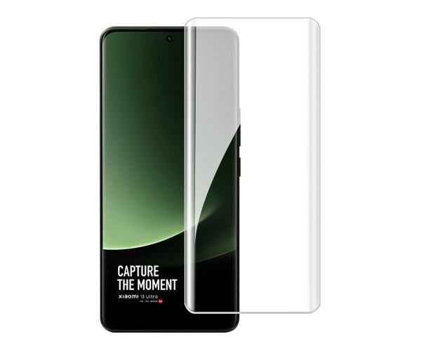 Защитное стекло 3D Tempered Glass UV для Xiaomi 14 Ultra с клеем и лампой Transparent