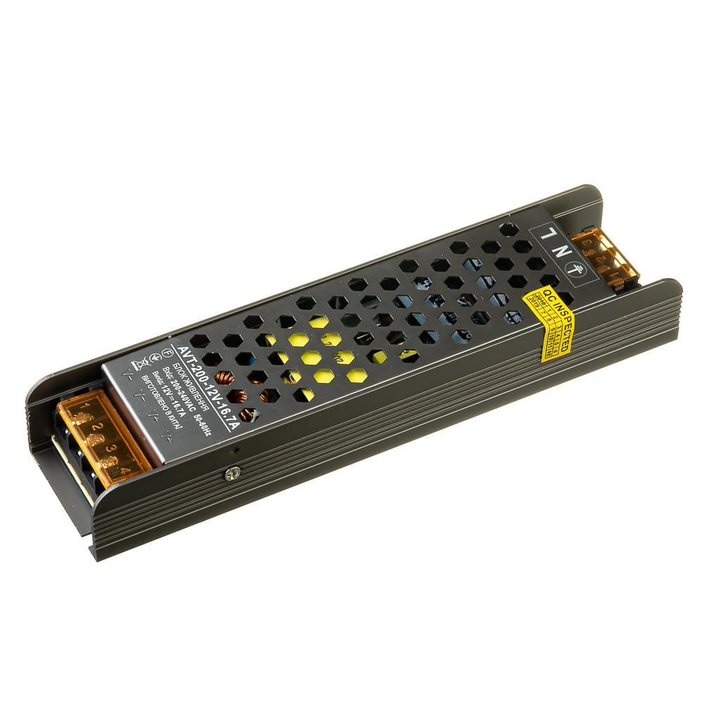 Блок питания Led AVT 12 V 16,7 А 200 Вт IP20