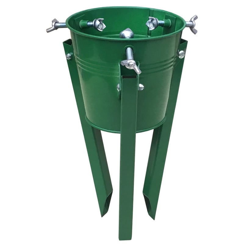 Підставка під ялинку відро металева складна «СПДЕ-3» Зелений - фото 2 Підставка під ялинку відро металева складна «СПДЕ-3» Зелений - фото 2