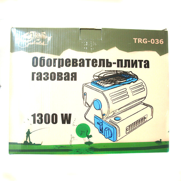 Обігрівач газовий TRG-036 з керамічним нагрівальним елементом (29327494) - фото 3